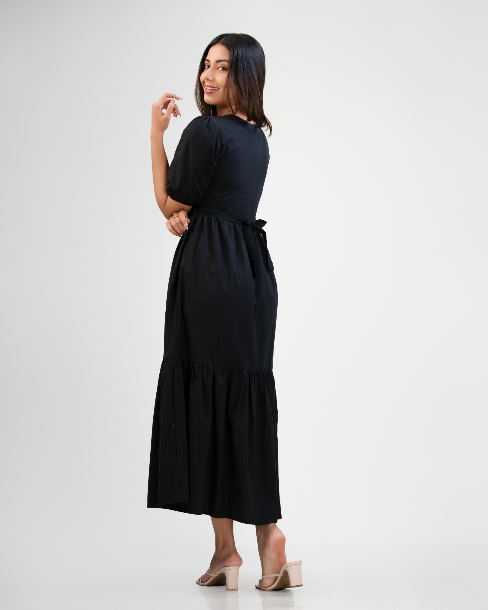Midnight Grace Maxi Dress