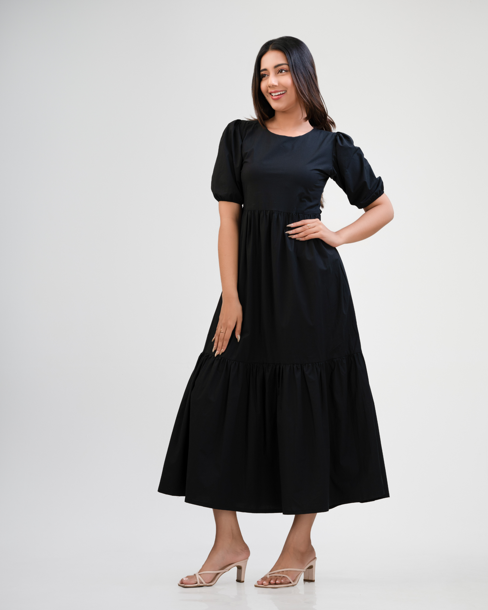 Midnight Grace Maxi Dress