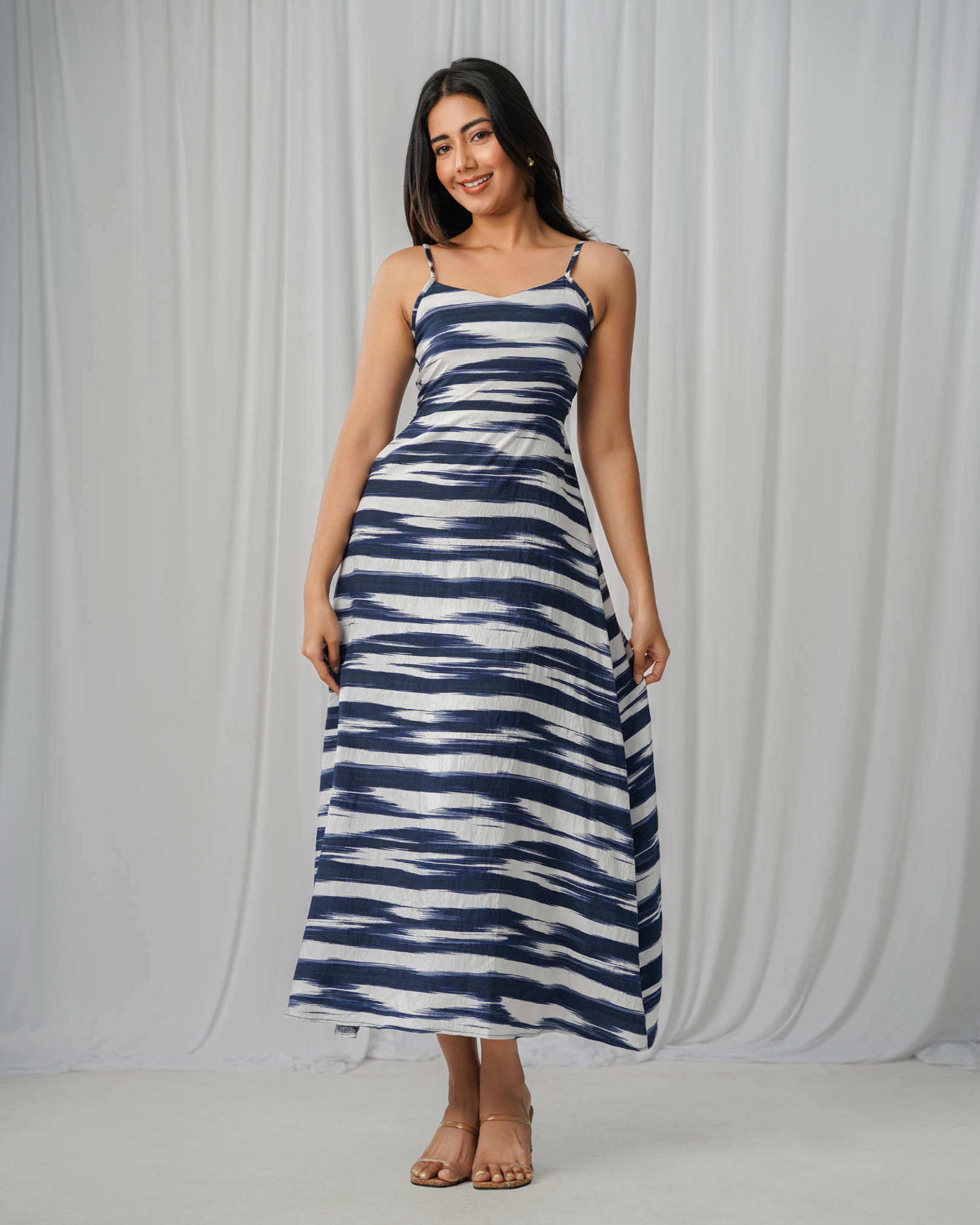 Ocean Whisper Maxi Dress