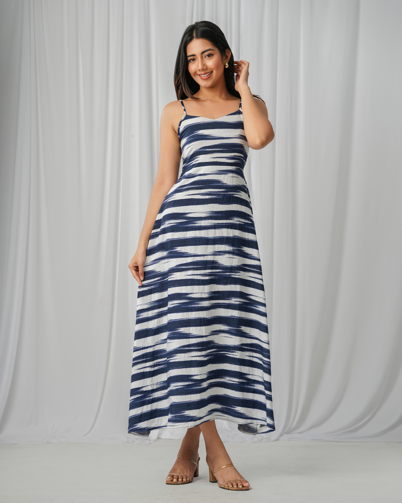 Ocean Whisper Maxi Dress