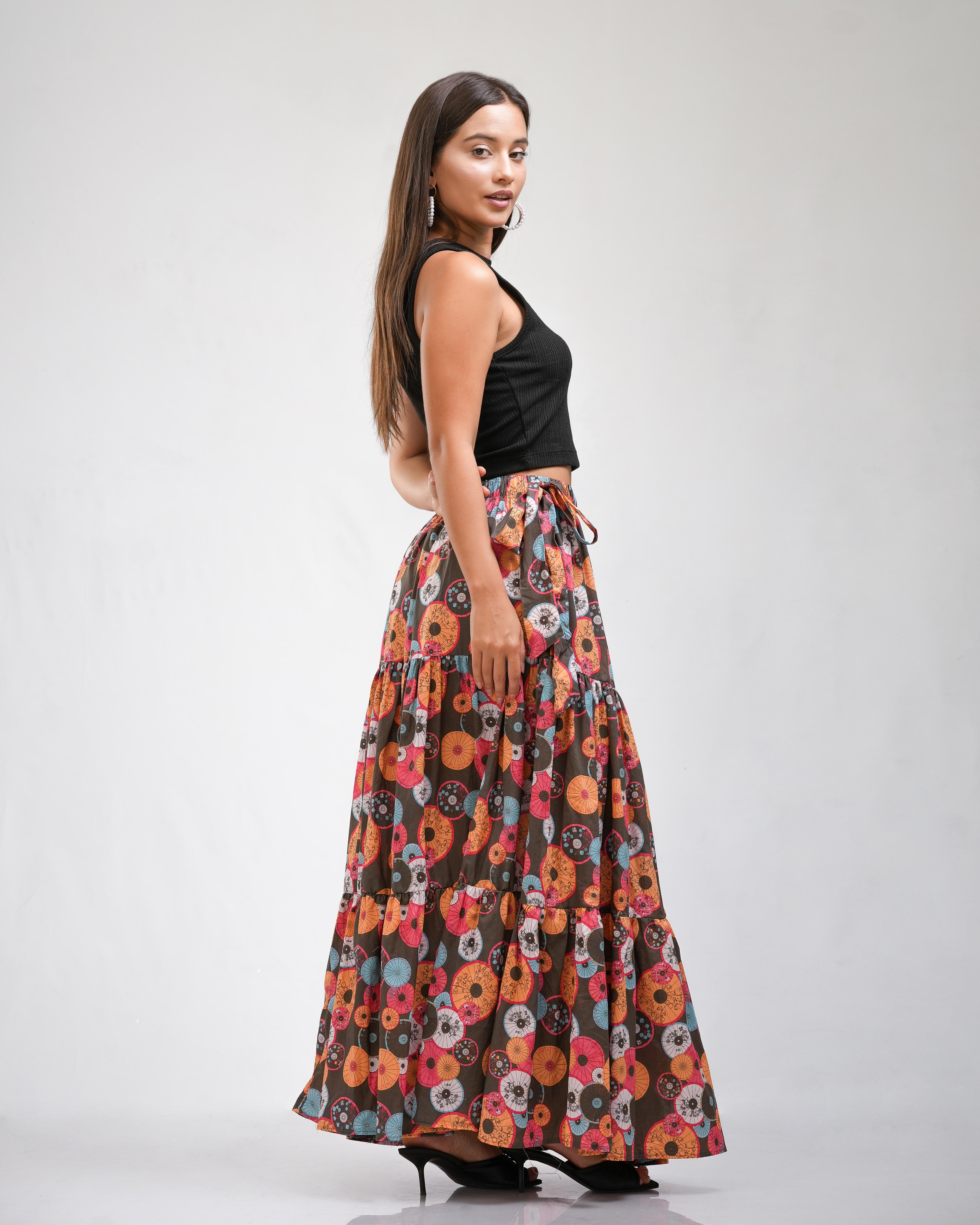 Boho Bloom Skirt