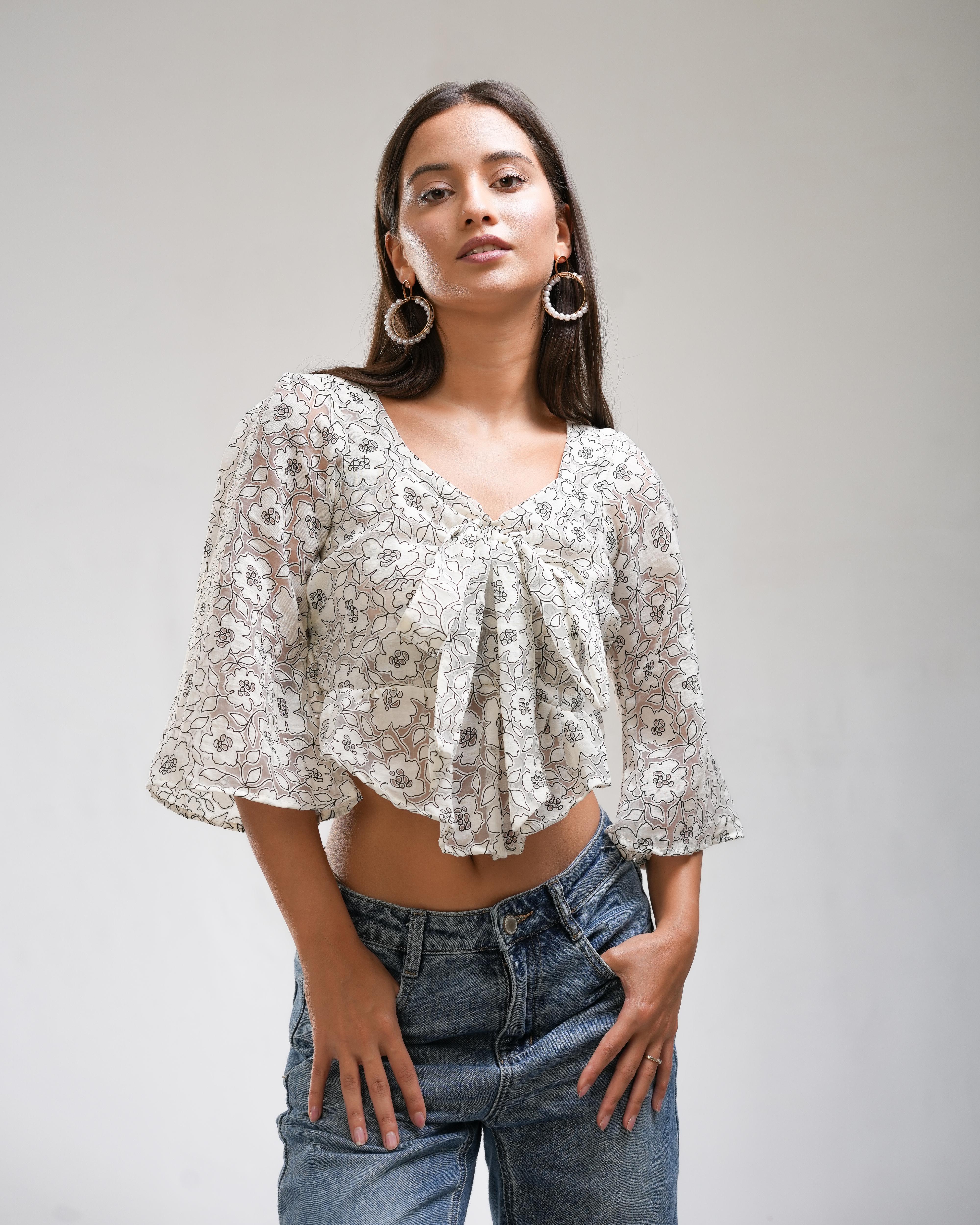 Flora Chic Top