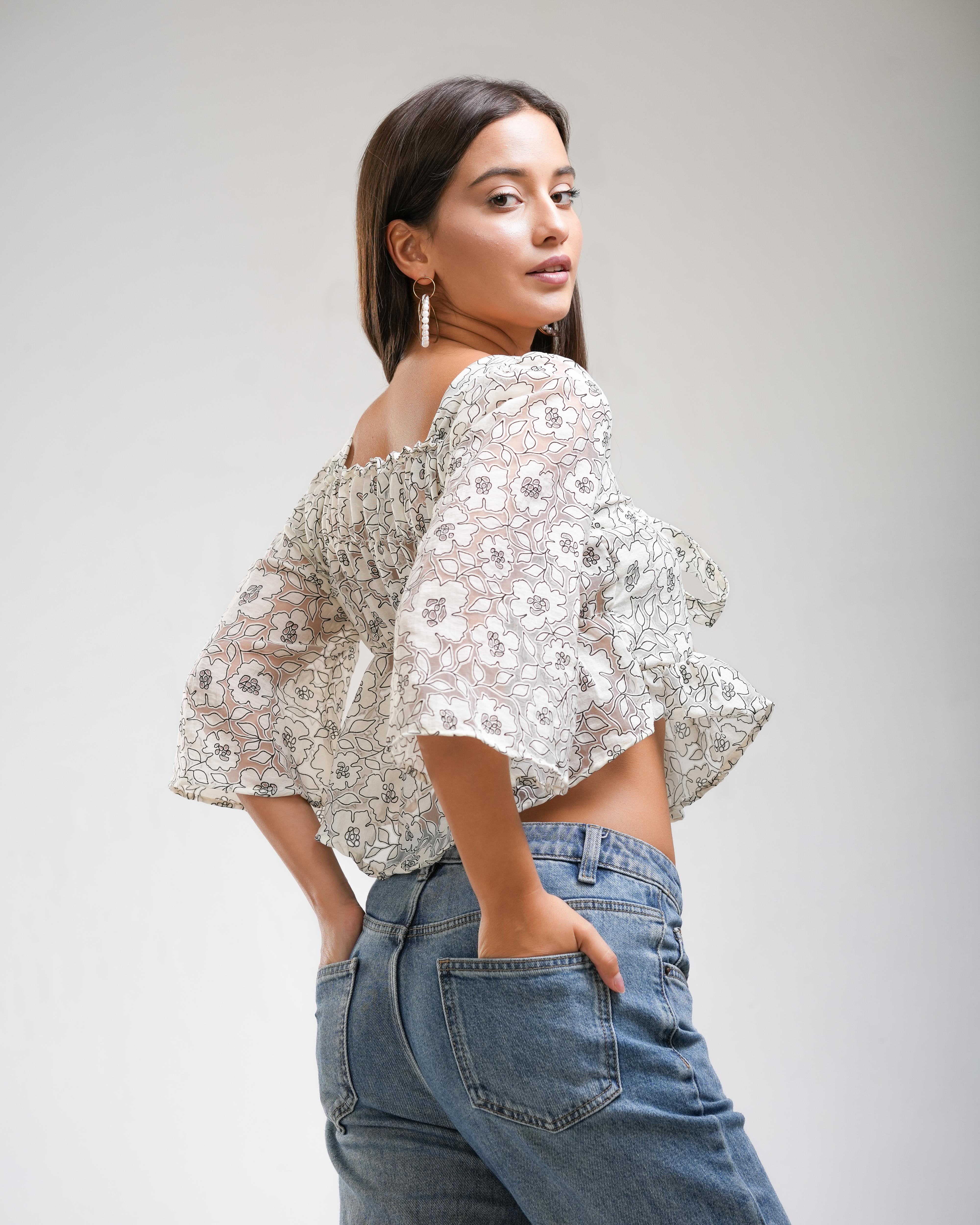 Flora Chic Top