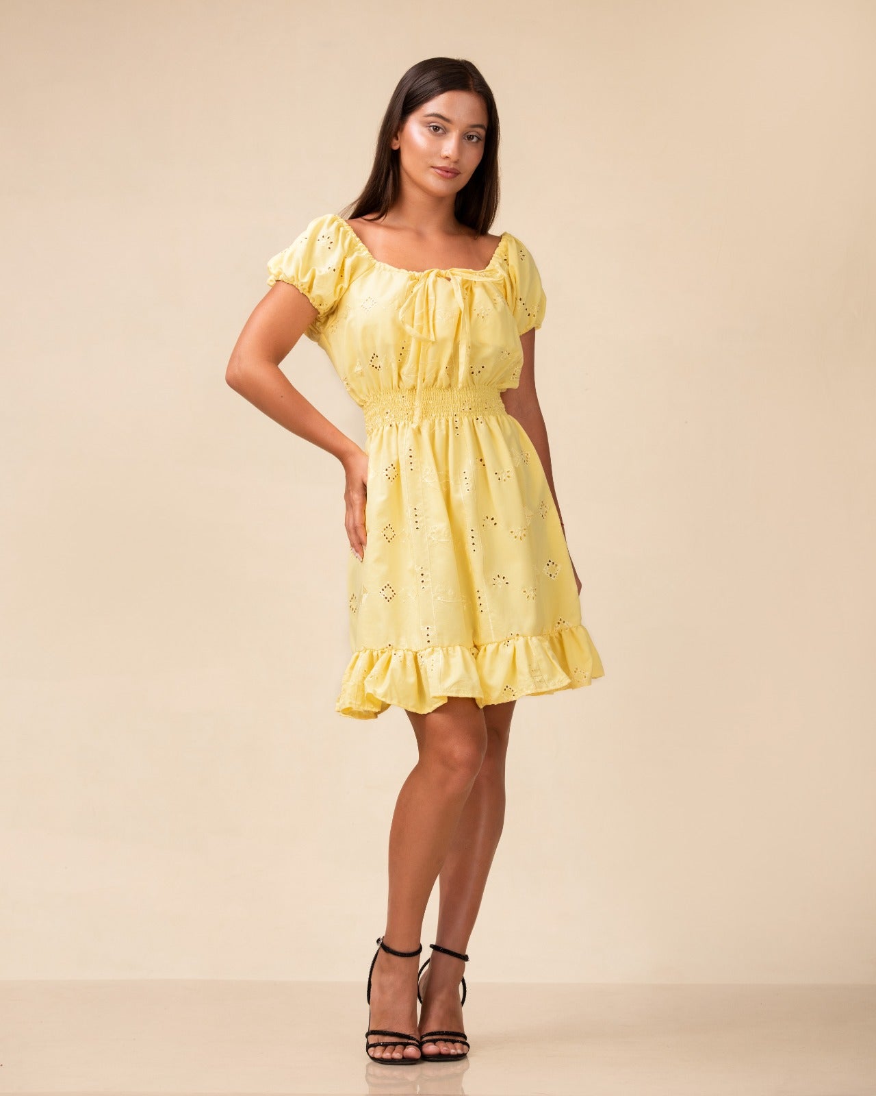 Sunny Bliss Cutlawn Mini Dress