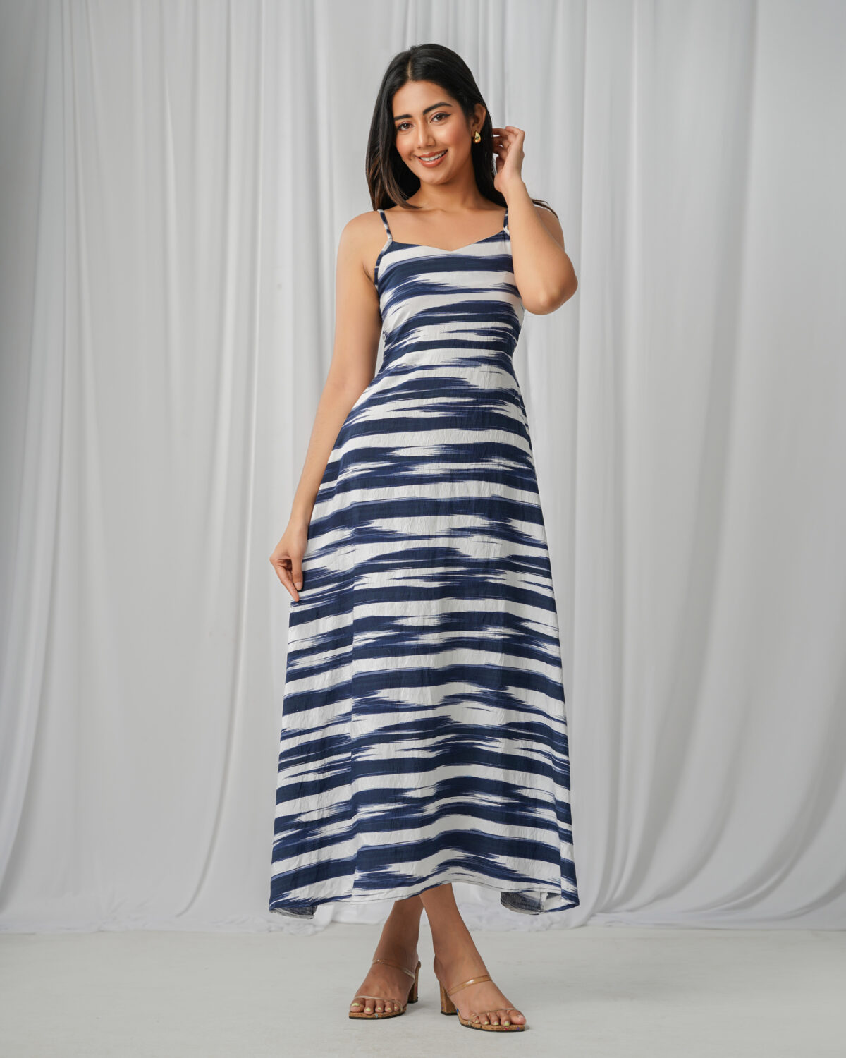 Ocean Whisper Maxi Dress