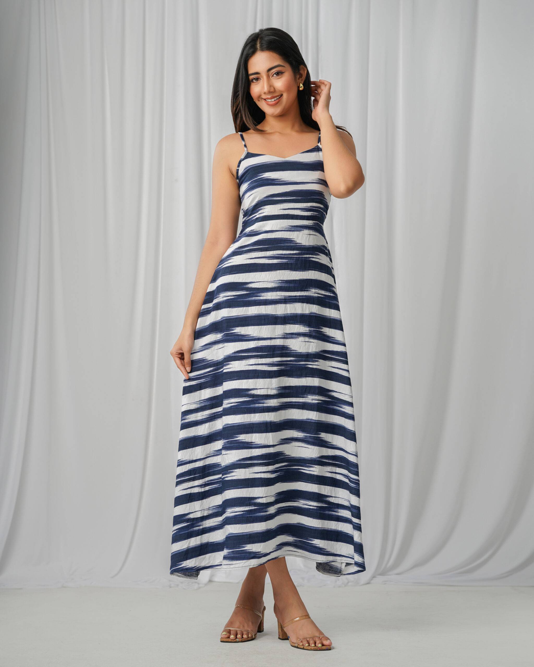 Ocean Whisper Maxi Dress