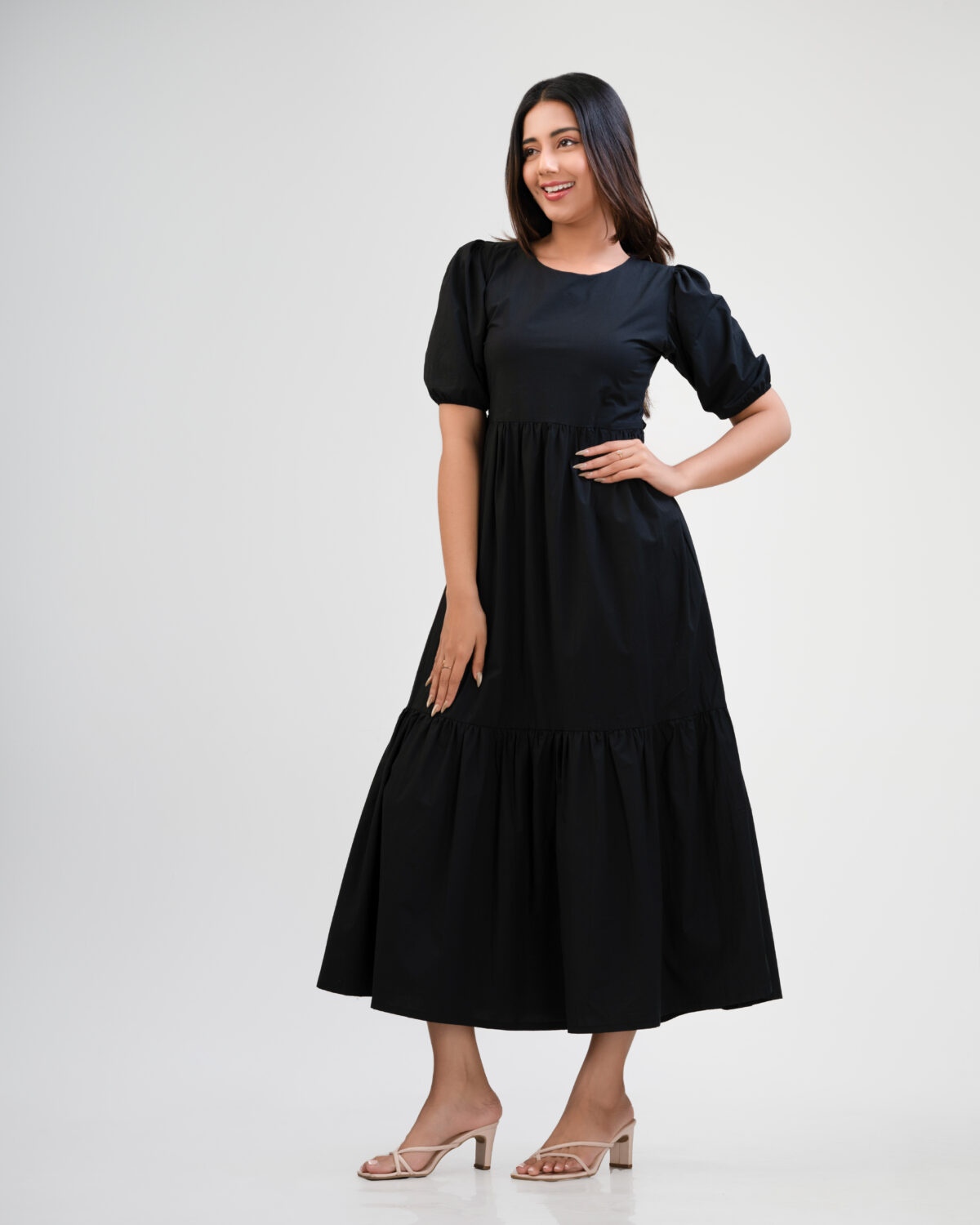 Midnight Grace Maxi Dress